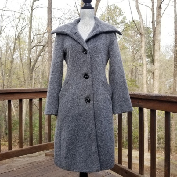 BCBGMaxAzria mohair coat Size 6 - Picture 2 of 8